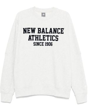 New Balance ロゴ スウェットシャツ - ホワイト