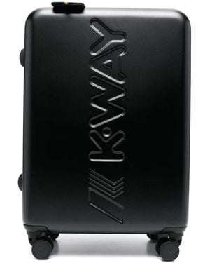 K-Way Valise Médium À Logo Embossé - Noir