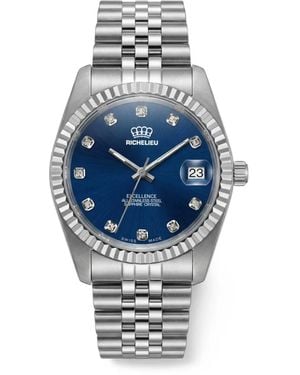 Richelieu Swiss Logo-Detail 26Mm Watch - Blue