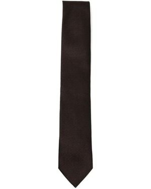 ZEGNA シルク ネクタイ - ホワイト