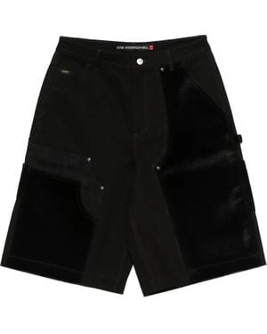 ANDERSSON BELL Panelled Shorts - Black