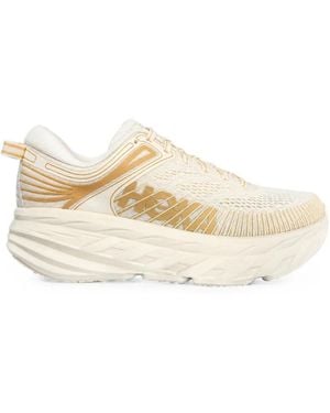 Hoka One One Bondi 7 Trainers - Natural