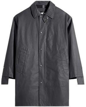 Lemaire Parka Imperméable À Effet Enduit - Gris