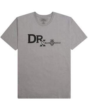 Neighborhood X Dr. Romanelli Globe Tree-Print T-Shirt - Grey