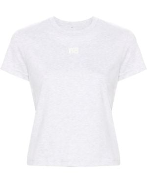 Alexander Wang T-Shirt Mit Logo-Print - Weiß