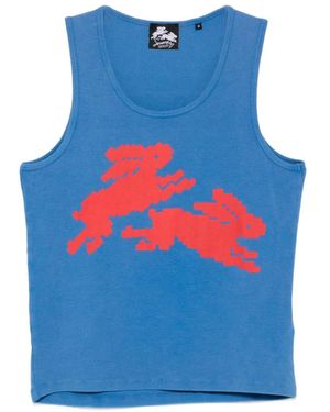 Carne Bollente Catching Feelings Tank Top - Blue