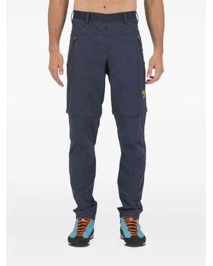 Karpos Logo-Print Performance Track Trousers - Blue