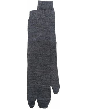 Maison Margiela Tabi Kniestrümpfe - Grau