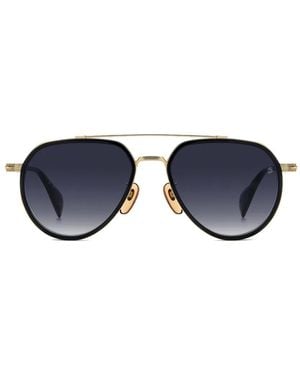 David Beckham Pilot-Frame Sunglasses - Blue