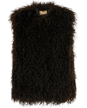 MICHAEL Michael Kors Faux-Fur Gilet - Black