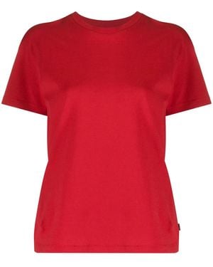 Woolrich Tonal Printed Logo T-Shirt - Red