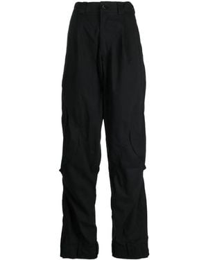 Hyein Seo Pantalones Con Botones - Negro