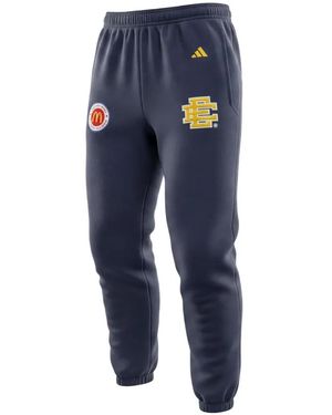 Eric Emanuel Pantalon De Jogging Mcdonald's À Patch Logo - Blue
