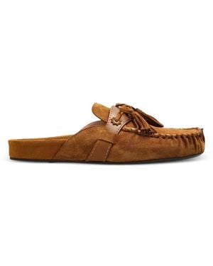 Isabel Marant Malvin Tassel-Detail Mules - Brown