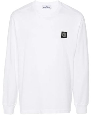 Stone Island T-Shirt M/Lunga - White