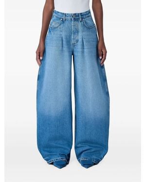 Jacquemus Le De-Nimes Ovalo Cotton Jeans - Blue