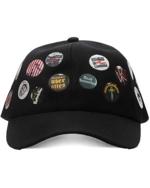 Pleasures X Dead Kennedys Buttons Embellished Cap - Black