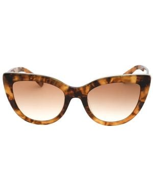 Longchamp Lunettes De Soleil À Monture Papillon - Natural