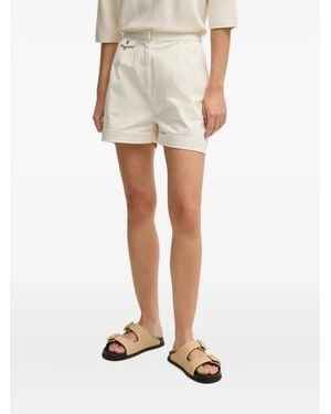 BOSS Bermudas Con Bolsillos Plisados - Neutro
