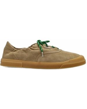 Moncler Vera Leisure Suede Sneakers - Green