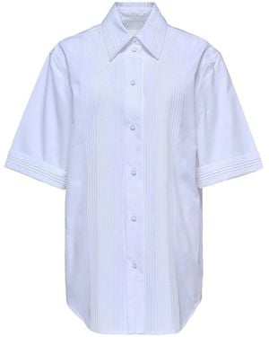 Jil Sander ショートスリーブ シャツ - ブルー