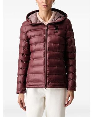 Blauer Ellis Hooded Padded Jacket - Red