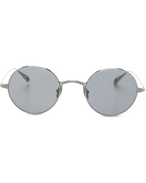 Garrett Leight X Ozzy Round-Frame Sunglasses - Grey