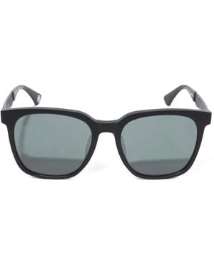 A Bathing Ape Sonnenbrille mit gravierten Bügeln - Grau