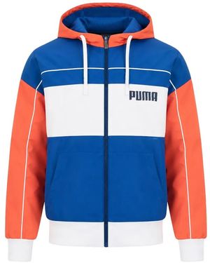PUMA Ader Colour-Block Hoodie - Blue