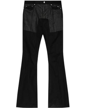 Rick Owens ストレートジーンズ - ブラック