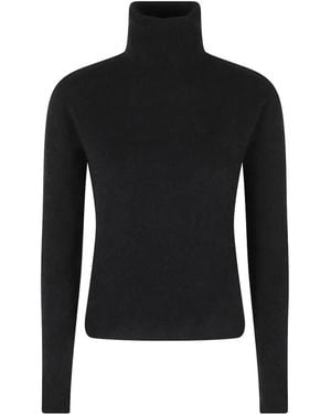 Roberto Collina Pullover Mit Rollkragen - Schwarz