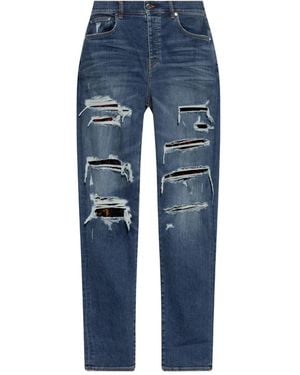 Amiri Distressed-effect Jeans - Blue