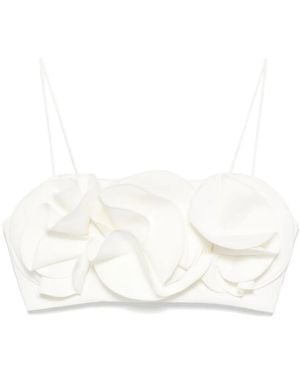 Acler Underwood Cropped-Top - Weiß