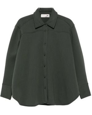 THE M.. Curved-hem shirt - Grün