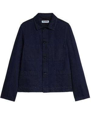 Jil Sander Denim Shirt Jacket - Blue