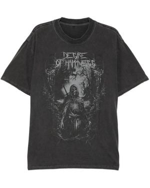 WARMAN T-Shirt Con Grafica - Nero
