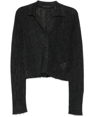 Helmut Lang Cardigan Mit V-Ausschnitt - Schwarz