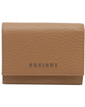Orciani Portefeuille En Cuir - Brown