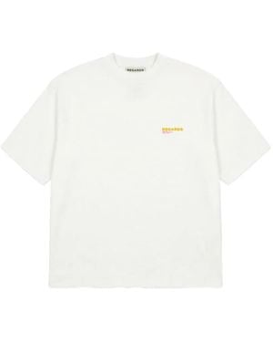 Rigards Tulip-Print T-Shirt - White
