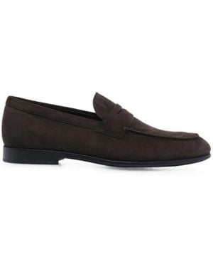 Tod's Suede Loafers - Black