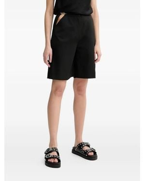 HELIOT EMIL Shorts Con Dettaglio Cut-Out - Nero