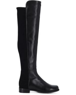 Stuart Weitzman Over-The-Knee Riding Boot - Black