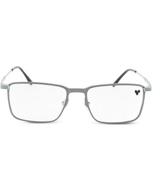 Lacoste Rectangle-Frame Glasses - White