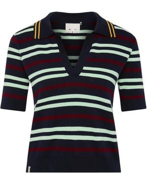 The Upside T-Shirt Archie A Righe - Nero
