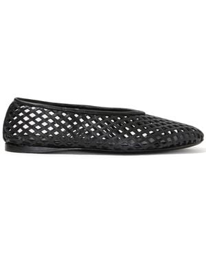 Proenza Schouler Tee Perforated Ballerina Shoes - Black
