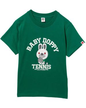 AAPE BY A BATHING AP Graphic T-Shirt - Green