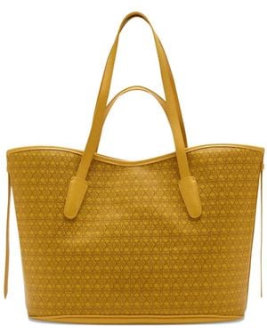 Coccinelle Never Without Monogram Tote Bag - Yellow