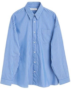 sunflower Camisa A Rayas Verticales - Azul