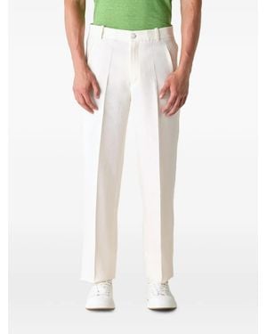 God's True Cashmere Pantaloni Moonstone - Bianco