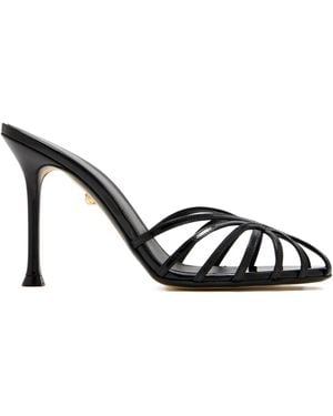 ALEVI 80mm Stiletto Sandals - Black
